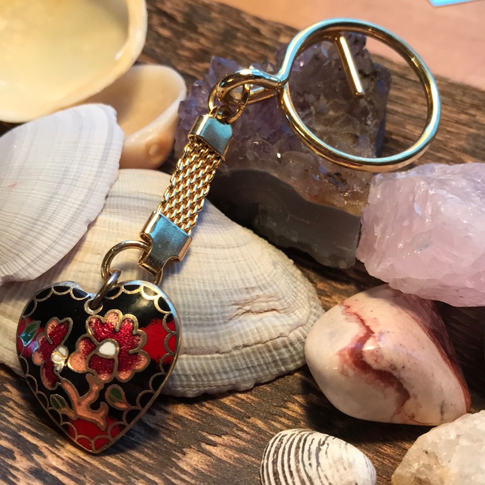 Inlay keychain
